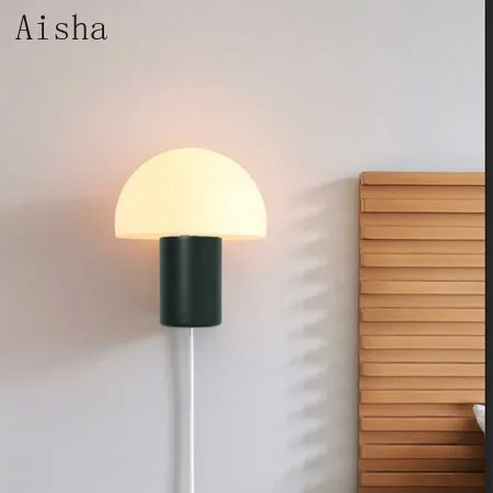 Wandleuchte aus Glas nordischer moderner Minimalismus - vue 5 sur 6