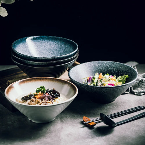 Bol ramen céramique style japonais motifs traditionnels cuisine