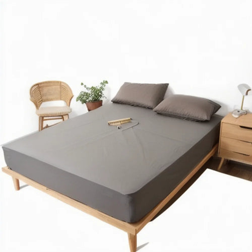 Esd Earthing Grounding Bed Fitted Sheet For King /Queen/Single Size bed,  Include a Grounding Connection Plug - vue 4 sur 7