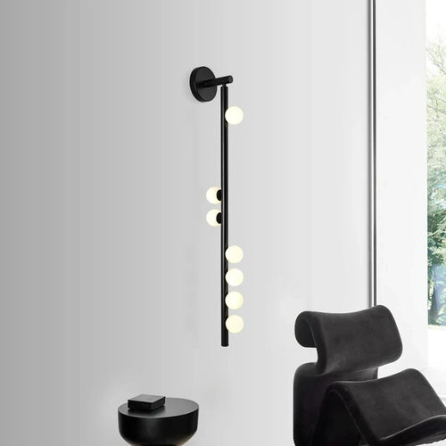 Dekorative Wandleuchte aus Glas für Clubhaus und Villa - vue 2 sur 10
