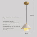 lampe de bureau en céramique et cuivre design moderne angle réglable