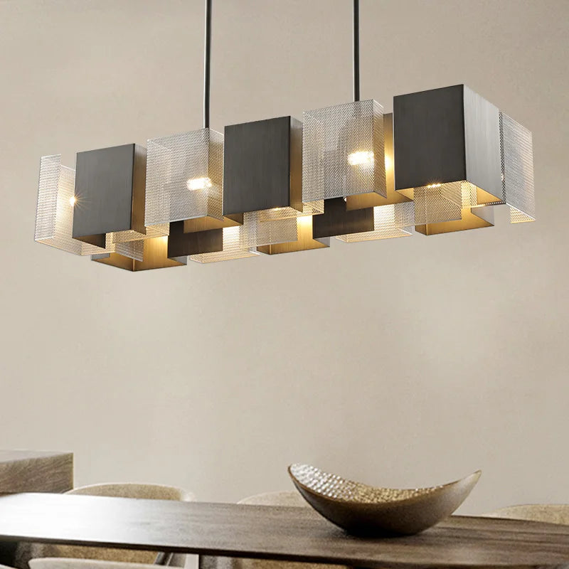 lustre moderne à LED pour décoration intérieure élégante - vue 6 sur 10