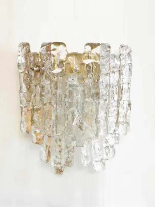 applique murale moderne vintage en cristal pour intérieur design