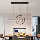 lustre led nordique simple moderne pour décoration intérieure