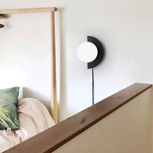 Applique murale LED demi-cercle nordic Macaron - vue 4 sur 10