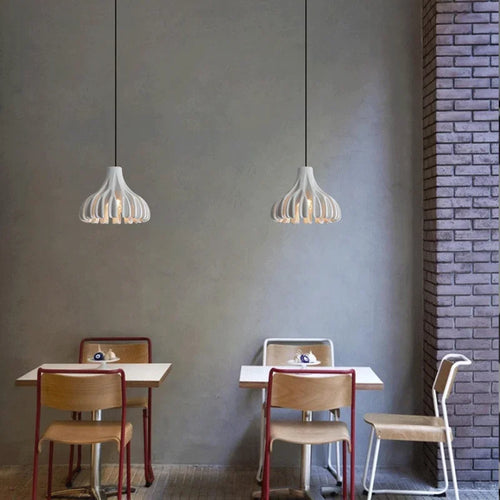 Design-Pendelleuchte aus Kunstharz für Restaurant und Bar - vue 4 sur 11