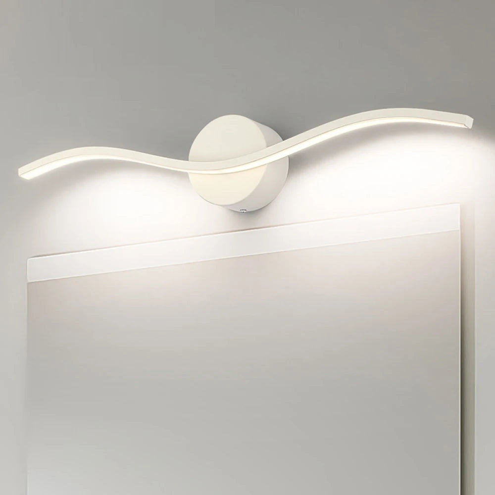 applique murale led moderne en aluminium pour éclairage intérieur - vue 4 sur 6