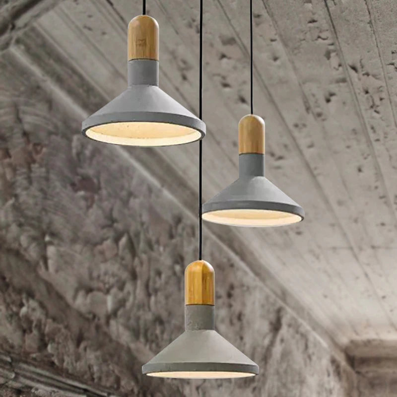suspension en béton style industriel pour intérieur moderne - vue 4 sur 9