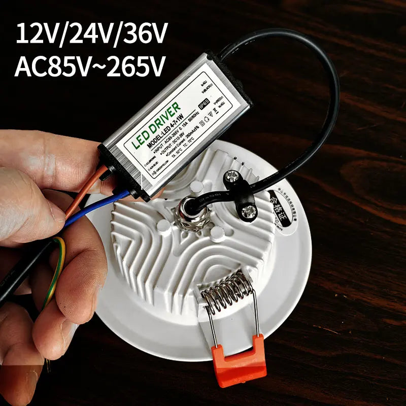 spot led étanche pour extérieur et intérieur avec kit driver - vue 7 sur 6