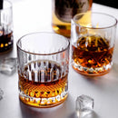 Verre original bâton hockey glace fond épais maison