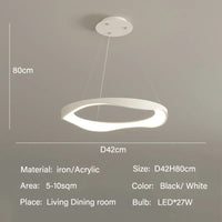 Moderne Design-Pendelleuchte für elegantes Wohnambiente