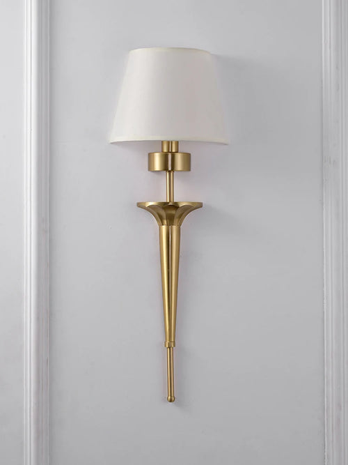 applique murale classique en cuivre led pour décoration maison
