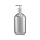 distributeur de savon désinfectant argent rechargeable 300 à 500 ml