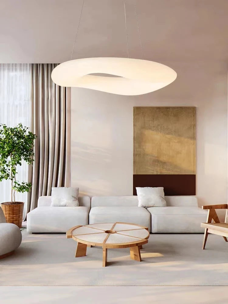 Lustre Led moderne lampes décoration de la maison PE Lustre chambre d'enfants plafonniers salon lampes suspendues intelligentes Fixtu - vue 7 sur 18