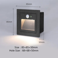 Lampe de pied de page encastrées imperméables extérieures