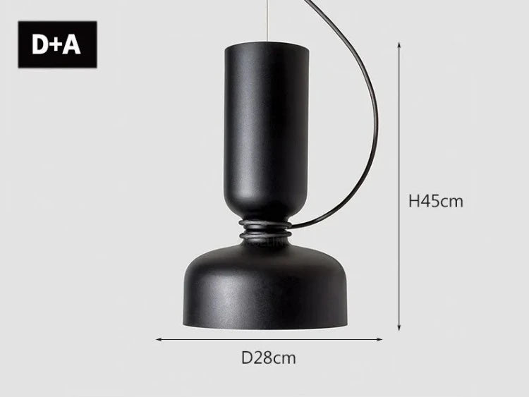 suspension nordique moderne à led pour décoration intérieure créative