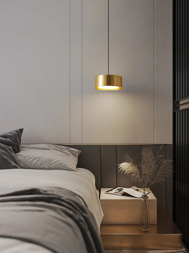 gys Suspension led panneau rond suspendu downlight - vue 3 sur 8
