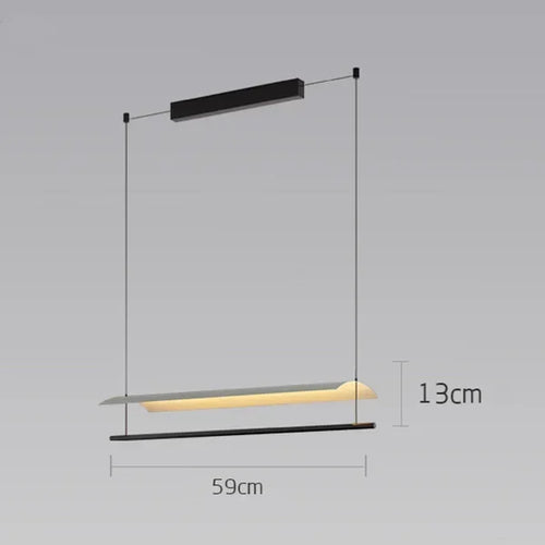 lustre minimaliste scandinave en tuiles pour bureau