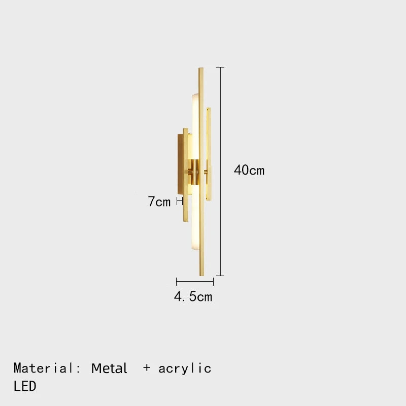 Minimalistische Design-Wandleuchte für moderne Innenbeleuchtung