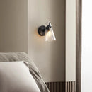 applique murale de luxe abat-jour transparent éclairage intérieur