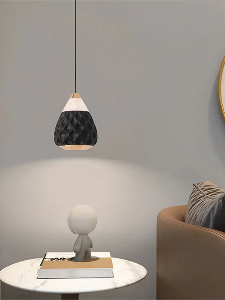 lustre créatif en pignons de pin pour décoration moderne - vue 5 sur 11