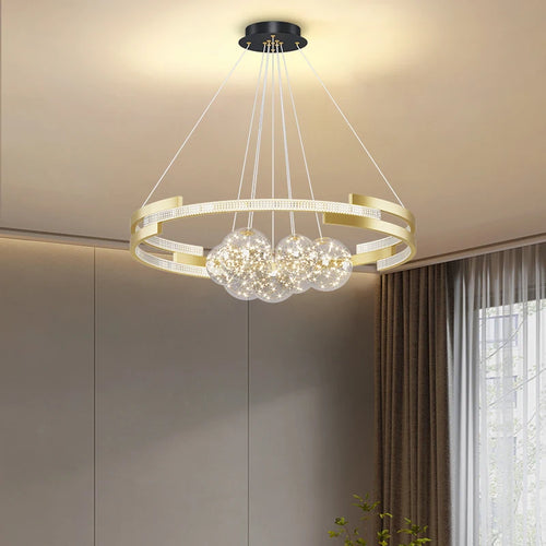 lustre moderne nordique luxe pour bar et restaurant étoilé