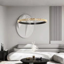 LED-Pendelleuchte aus Kristall, dimmbar