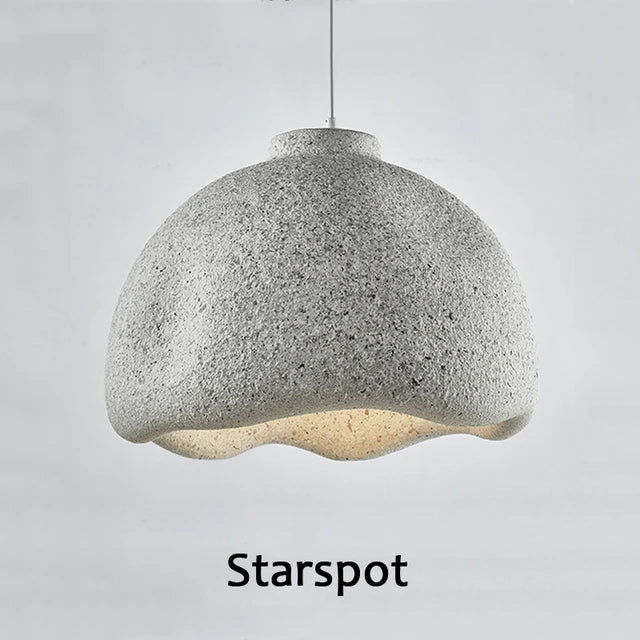 Minimalistischer japanischer Kronleuchter Wabi Sabi für nordische Bars und Arbeitszimmer