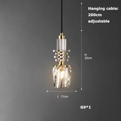 lustre moderne à LED pour un éclairage élégant et design - vue 18 sur 25