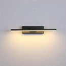 Moderne minimalistische LED-Wandleuchte mit drehbarem Design