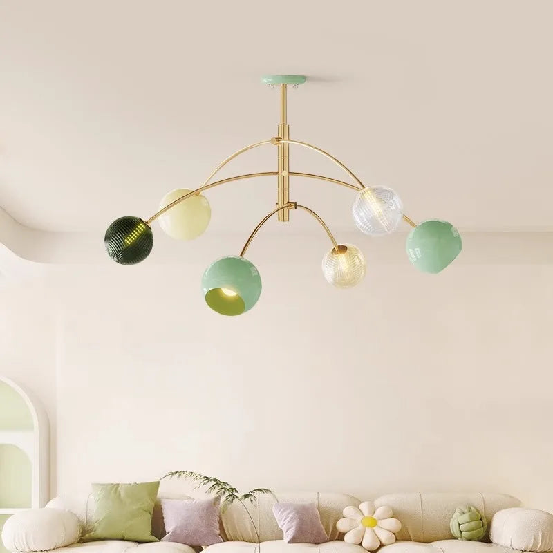 lustre de luxe moderne led pour éclairage intérieur - vue 5 sur 7