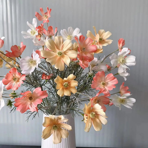 fleur de camomille artificielle réaliste pour décorations et bouquets