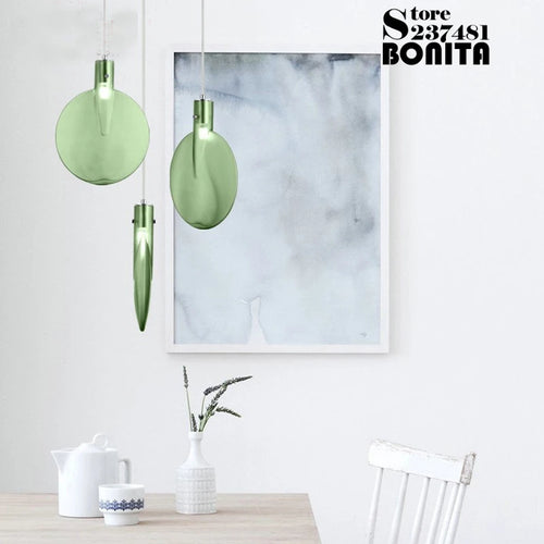 suspension en verre abat-jour raquette tennis design moderne lumineux
