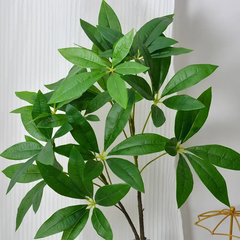 plantes artificielles décoration arbre de fortune feuillage vert - vue 2 sur 8