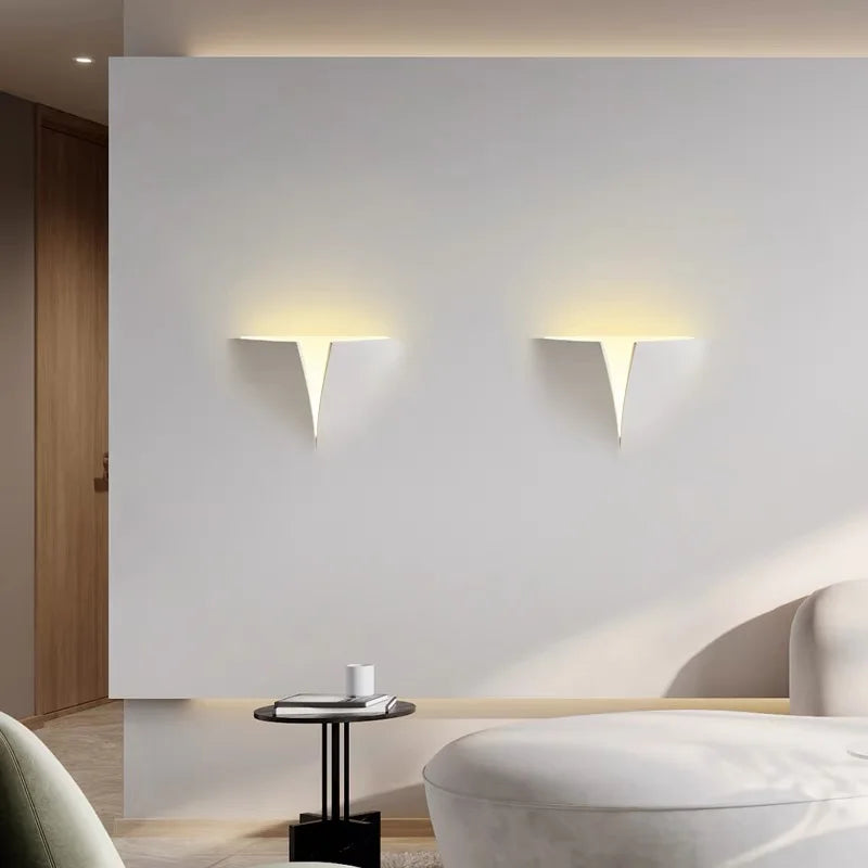 applique murale led créative en gypse pour hôtel et allée - vue 3 sur 6