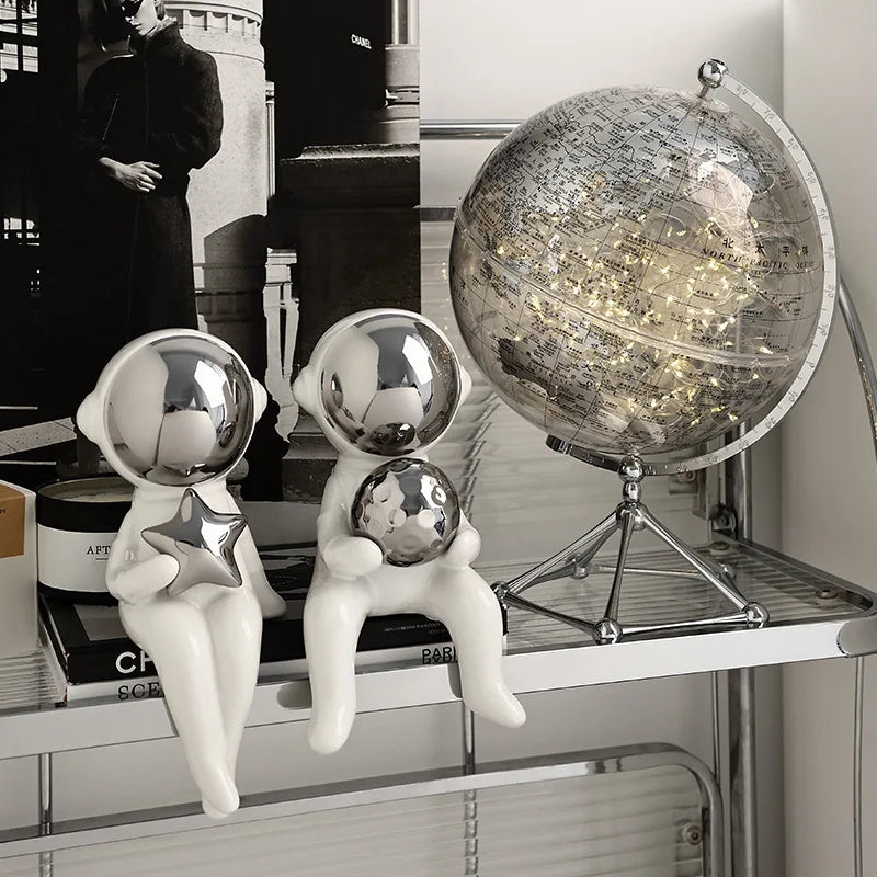 décoration globe terrestre lumineux pour apprentissage moderne éducatif - vue 7 sur 9