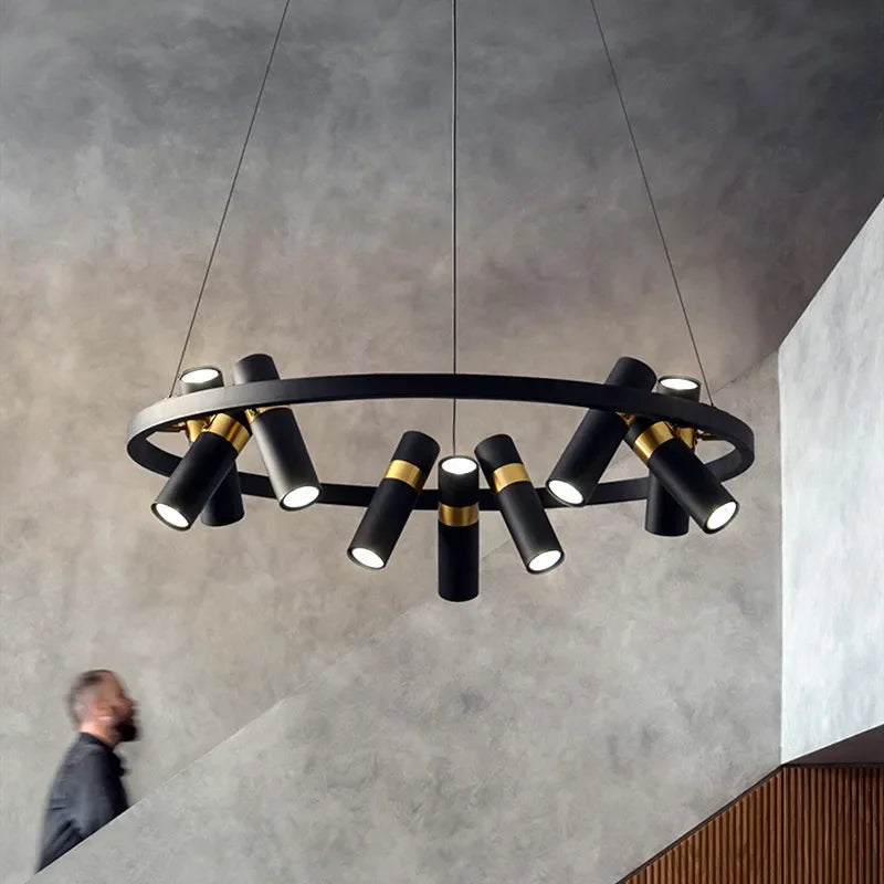 Kitchen Island Hanging Spotlight Living Room Pendant Lamp Ceiling Chandelier Suspension - vue 2 sur 9