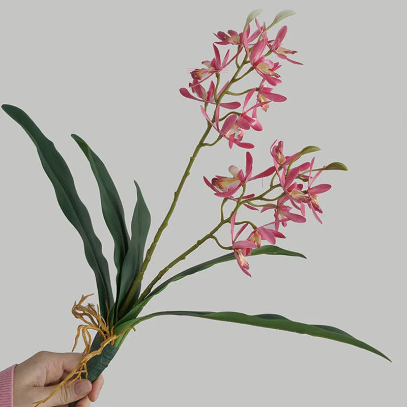 orchidée papillon artificielle pour décoration de mariage et fête - vue 4 sur 10