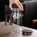 Théière en verre avec infuseur filtre magnétique 520ml