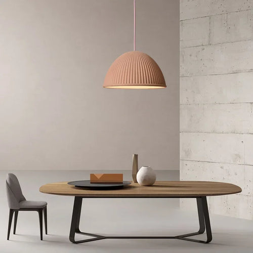 lampes suspendues led nordiques macaron résine décoration intérieure simple