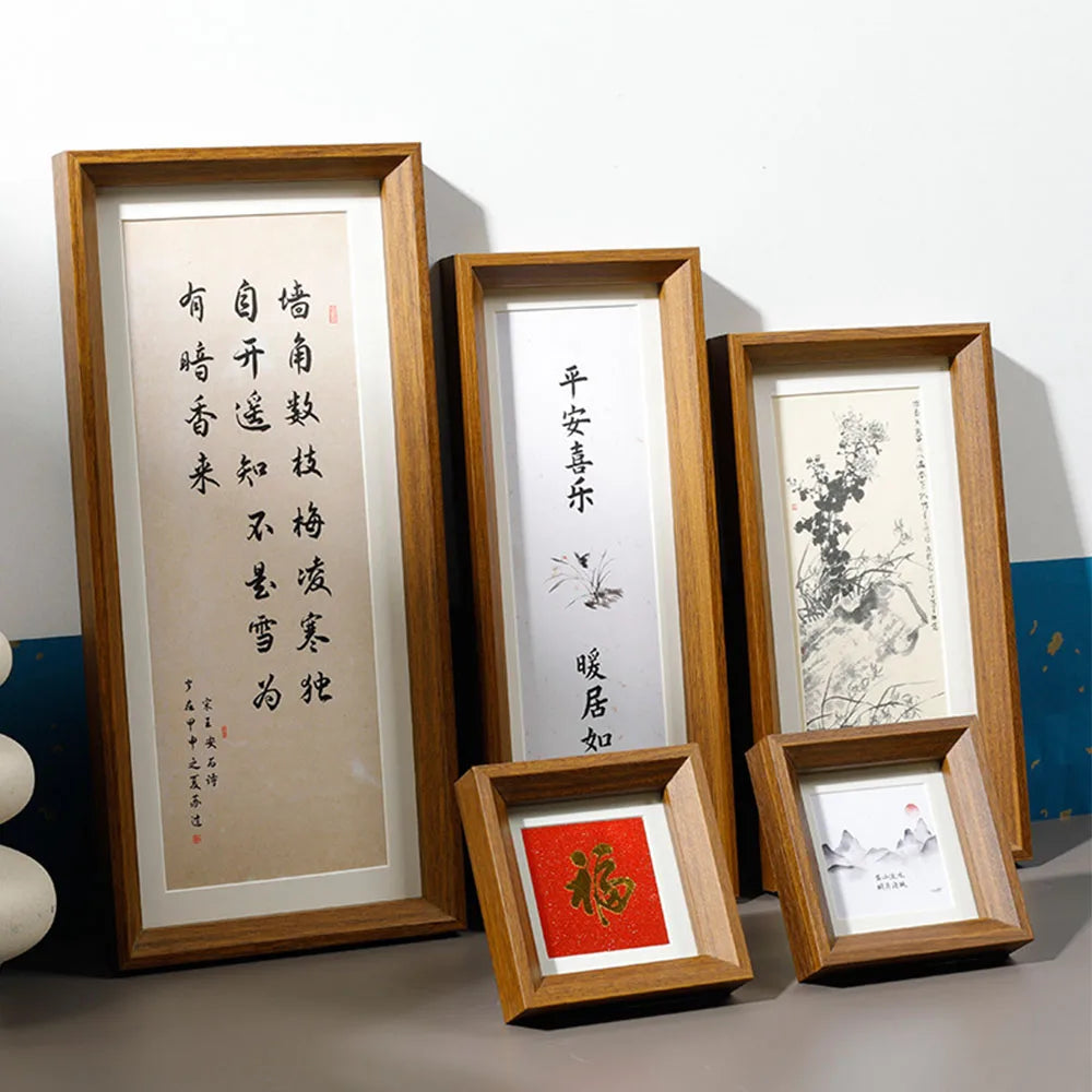 cadre mural pour calligraphie et peinture chinoise - vue 7 sur 7