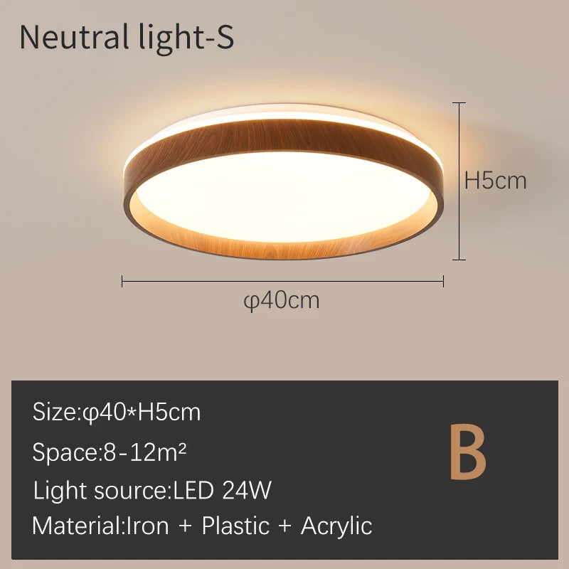 Moderne dimmbare LED-Deckenleuchte mit Mondmotiv - vue 11 sur 17