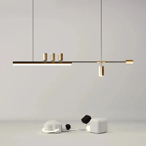 LED-Pendelleuchte im nordischen Stil ideal für Esstisch - vue 2 sur 6