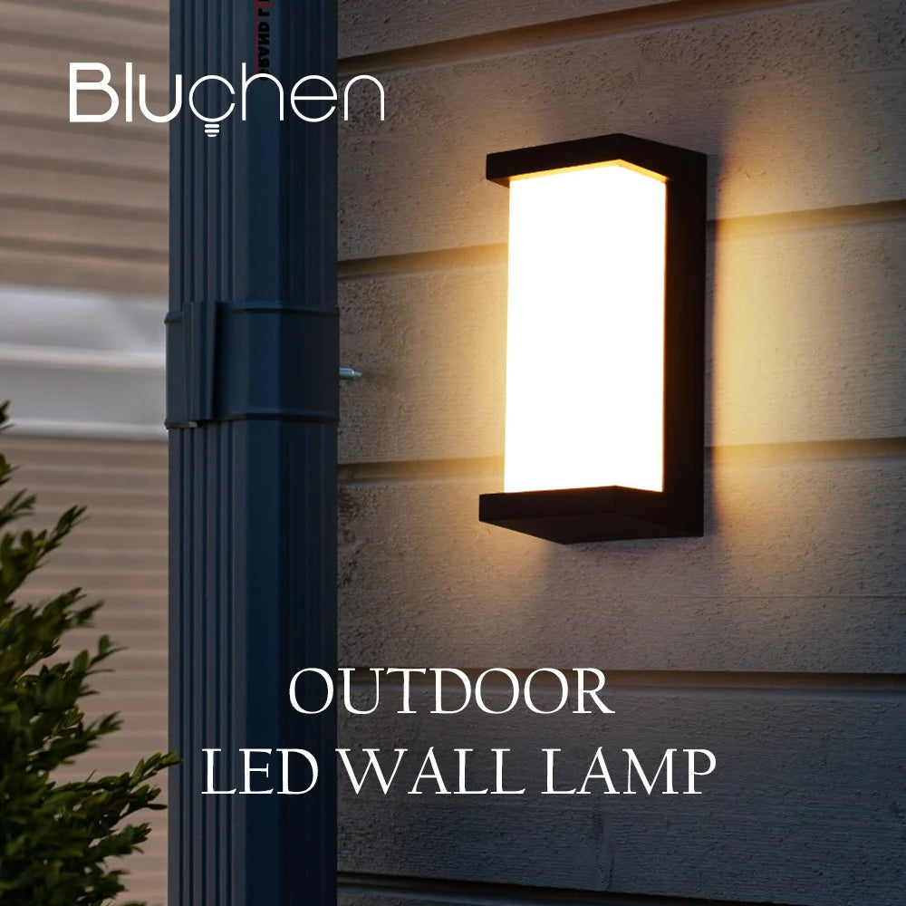 Applique murale extérieure led étanche pour éclairage décoratif