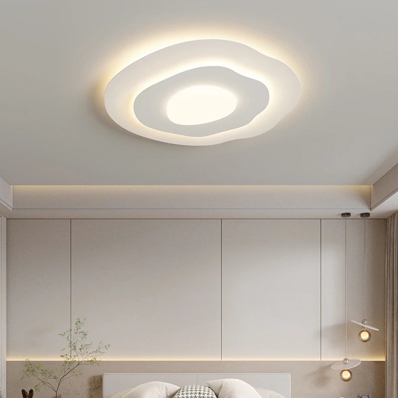 lustre qiyimei en forme de triangle luminaires éclairage intérieur - vue 5 sur 12
