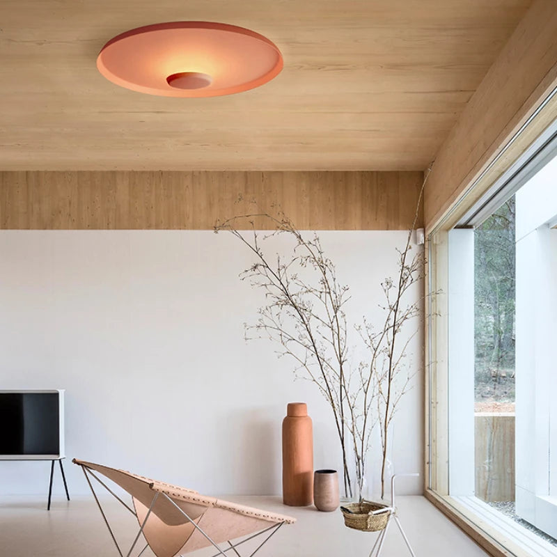 plafonnier led aluminium design pour intérieur et extérieur - vue 4 sur 10