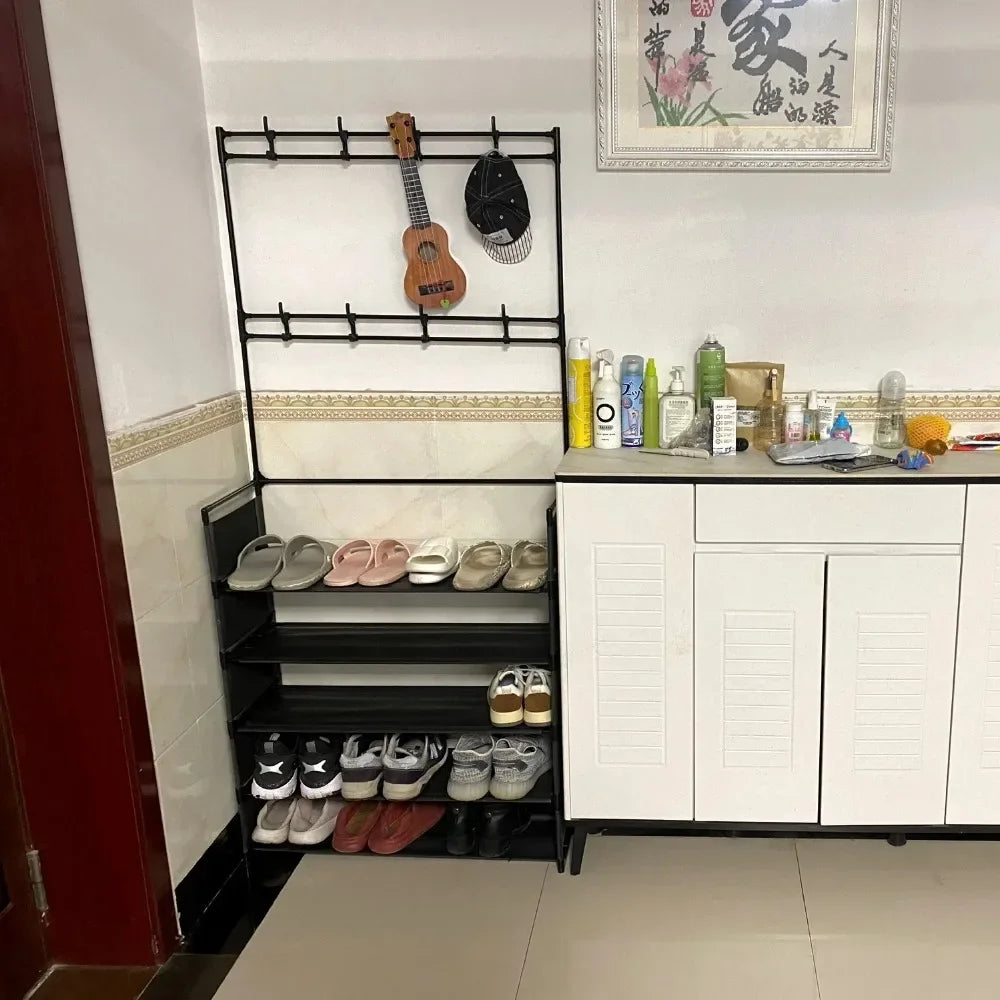 étagère à chaussures multifonction pour rangement et séchage - vue 5 sur 11
