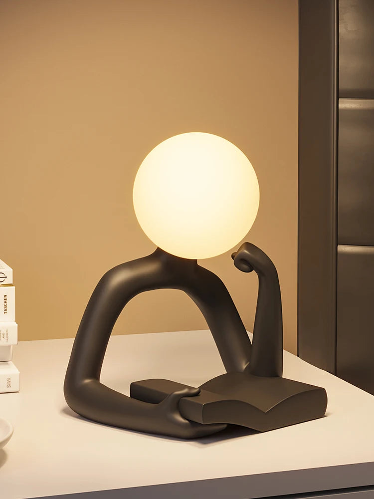 Bedroom, Bedside LED Desk Lamp Home Decoration Living Room Study Desk Small Night Light Indoor Lighting Birthday Gift Lamps - vue 3 sur 7