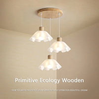 Kronleuchter aus Holz für eine moderne Einrichtung