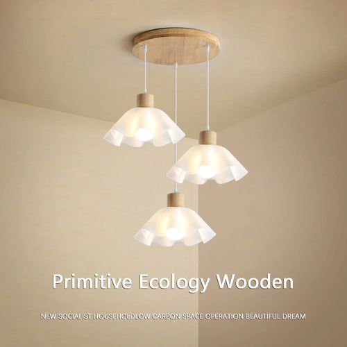 Kronleuchter aus Holz für eine moderne Einrichtung